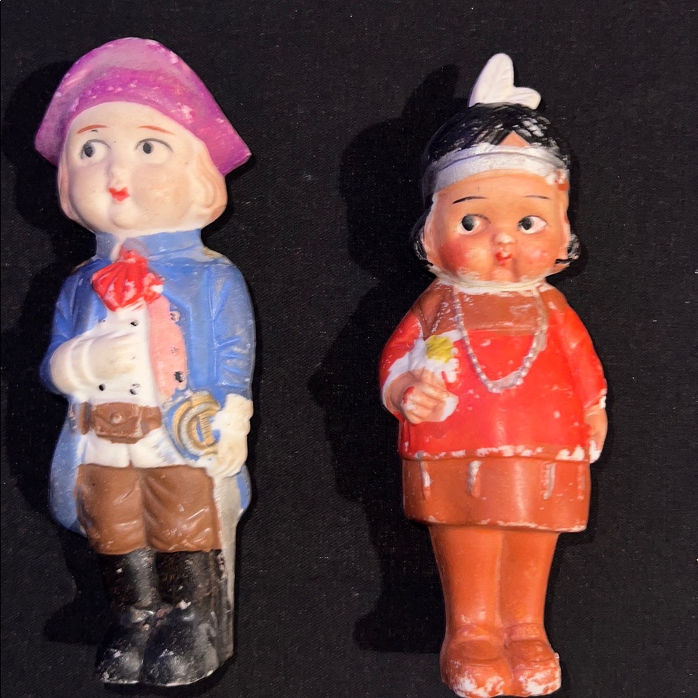 Vintage Frozen Bisque figurines, Japan - Picture 2 of 16